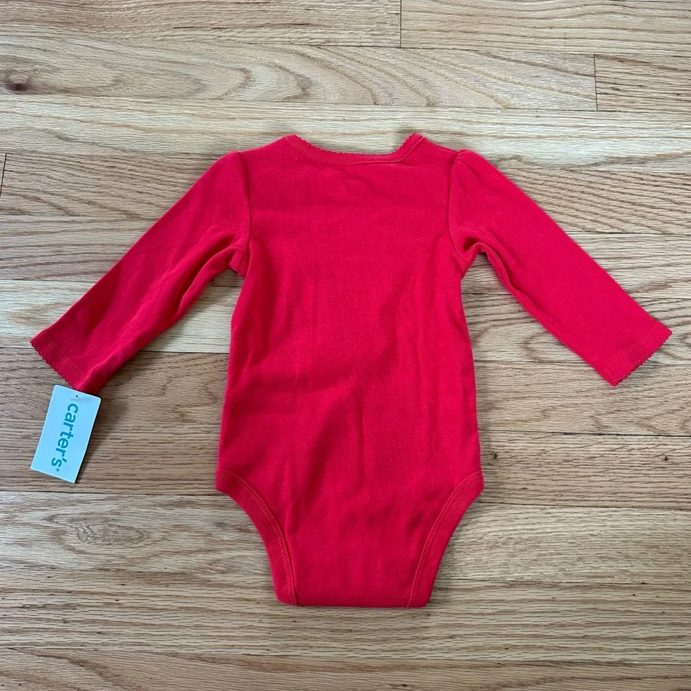 NWT Carter’s Penguin Long Sleeve Onesie 6 Months